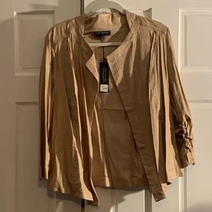 Lane Bryant Tan/khaki jacket Size 16 NWT